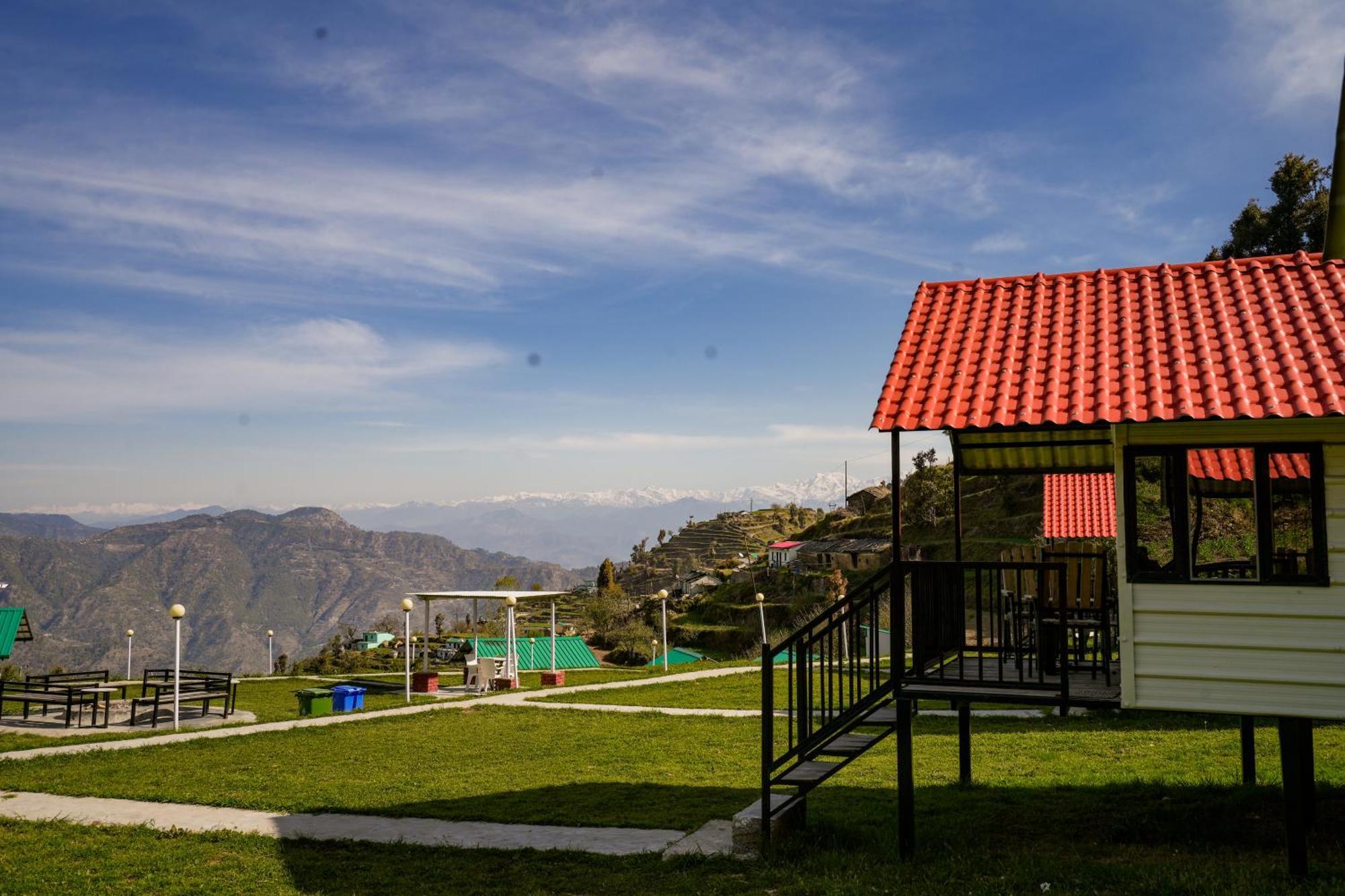 The Hillside Cottages Kanatal Luaran gambar