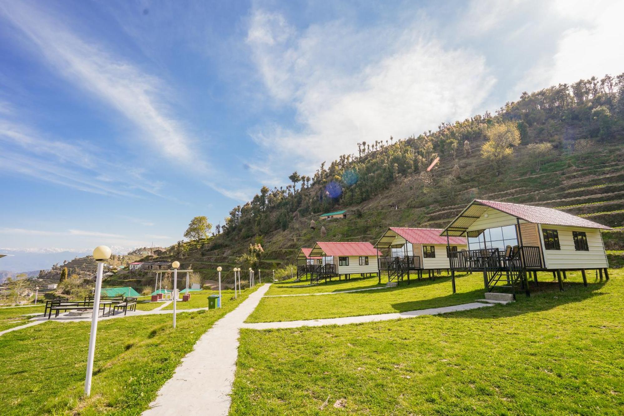 The Hillside Cottages Kanatal Luaran gambar
